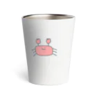 nopicityのゆるゆるカニちゃん Thermo Tumbler