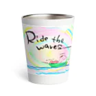 holoholomiのRide the waves Thermo Tumbler