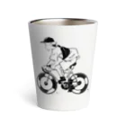 山形屋米店のピストバイクでポタリング Thermo Tumbler