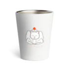 まるのねこみせのぽっちゃりしろさん　こうばこけーき Thermo Tumbler