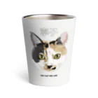 猫のイラスト屋さんの寧子さん Thermo Tumbler