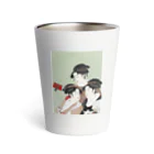 keeeeeep smilingの自撮り界隈女子 Thermo Tumbler