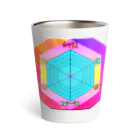 Ａ’ｚｗｏｒｋＳの男（女）の魅力レーダーチャート Thermo Tumbler