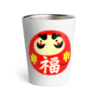 darumasan_coronのだるまさんころん～福 Thermo Tumbler