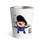 momino studio SHOPの曲食べ Thermo Tumbler