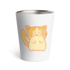 レフデザインのぽっちゃり猫のノアくん Thermo Tumbler