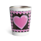 Drecome_Designの【沢山囲まれて】heart harem【逃げ場無し】 Thermo Tumbler