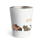 Three.Pieces.Pictures.Itemのネズミさん進化論 Thermo Tumbler