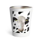 MISA’s Dairy Farmのまるちゃん(社名入りWBホルスタイン牛柄ver.) Thermo Tumbler