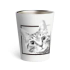 magicalcats雑貨店(マジカルキャッツ雑貨店)のぴょっこりでちゃうにゃん！ Thermo Tumbler