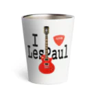 ＯＫダイレクト　powered by SUZURIのI LOVE LesPaul Thermo Tumbler