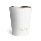 さくあれてのHorseHouse(白） Thermo Tumbler