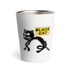 SEVEN-5-Ｇの BLACK  CAT サーモタンブラー