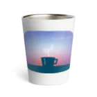 Teal Blue CoffeeのTeal Blue Hour Thermo Tumbler