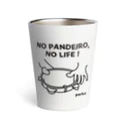 parkahpのNO PANDEIRO, NO LIFE! 左利き用 サーモタンブラー