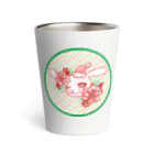 Rabbitflowerの♥らびこ♥クリスマスデザイン Thermo Tumbler