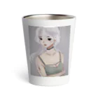 美礼イラストレーターのノエルちゃん　女の子イラスト　 Thermo Tumbler