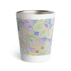 癒しの雅(みやび)のひかりの花満開2 Thermo Tumbler