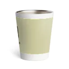 Moon Phaseのにゃんもげら：Basic Style -亜麻- Thermo Tumbler