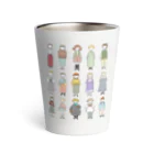 かがわころもSHOPのギンガムチェック集団 Thermo Tumbler