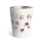 huroshikiのNUTS collection ナッツコレクション(雑貨用) Thermo Tumbler