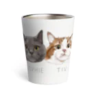 みきぞーん｜保護猫 ミッキー画伯と肉球とおともだちのsophie tiv Thermo Tumbler