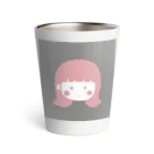 もこ工房‪🌱‬のもこ(グレー) Thermo Tumbler