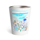 AKISENのエーゲ海ガールズ Thermo Tumbler