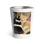 suzuneko_23のいつも一緒💖🐈🐈‍⬛ Thermo Tumbler