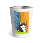 htomitaのカラフルな子猫 Thermo Tumbler