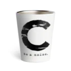 noisie_jpの【C】イニシャル × Be a noise. Thermo Tumbler