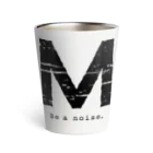noisie_jpの【M】イニシャル × Be a noise. Thermo Tumbler