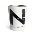 noisie_jpの【N】イニシャル × Be a noise. Thermo Tumbler