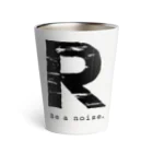 noisie_jpの【R】イニシャル × Be a noise. Thermo Tumbler