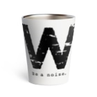 noisie_jpの【W】イニシャル × Be a noise. Thermo Tumbler