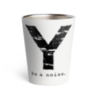 noisie_jpの【Y】イニシャル × Be a noise. Thermo Tumbler