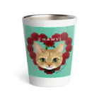 猫のイラスト屋さんのchamyi Thermo Tumbler