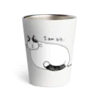 ほっかむねこ屋（アトリエほっかむ）のおおきなねこ Thermo Tumbler