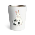 むぎのむぎウサッカー Thermo Tumbler