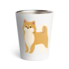 Kotetsu diary(SUZURI店)のゆるゆる柴犬 Thermo Tumbler