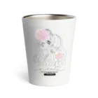 アフアの秘密タロットの❥アフアの秘密タロット【サーモタンブラー】Live like a wild flower.  (WH)  Thermo Tumbler