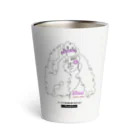 アフアの秘密タロットの❥アフアの秘密タロット【サーモタンブラー】Bad Mama Jama  (WH)  Thermo Tumbler