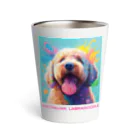 DOG  LOVERSのオーストラリアン　ラブラドゥードル   Thermo Tumbler