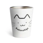 猫のひげ SUZURI店の猫のひげロゴマークシリーズ サーモタンブラー