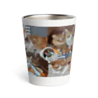 かぶとちょものかぶちょもぐーぐー(=^..^=)(=^..^=)(=^..^=) Thermo Tumbler