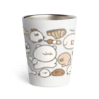 シャケのおみせやさん🐤🐟のともだちのつめあわせ (ｿﾌﾄ) Thermo Tumbler