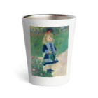 ルノワールの色彩のじょうろを持つ少女（A Girl with a Watering Can） Thermo Tumbler