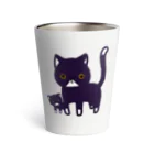 のほほん屋のねこのおやこ Thermo Tumbler