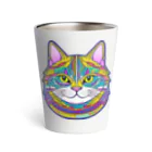 AIのある日常。のカラフルキャット Thermo Tumbler