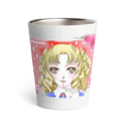 akiko_ootaniのキラキラ縦ロール Thermo Tumbler